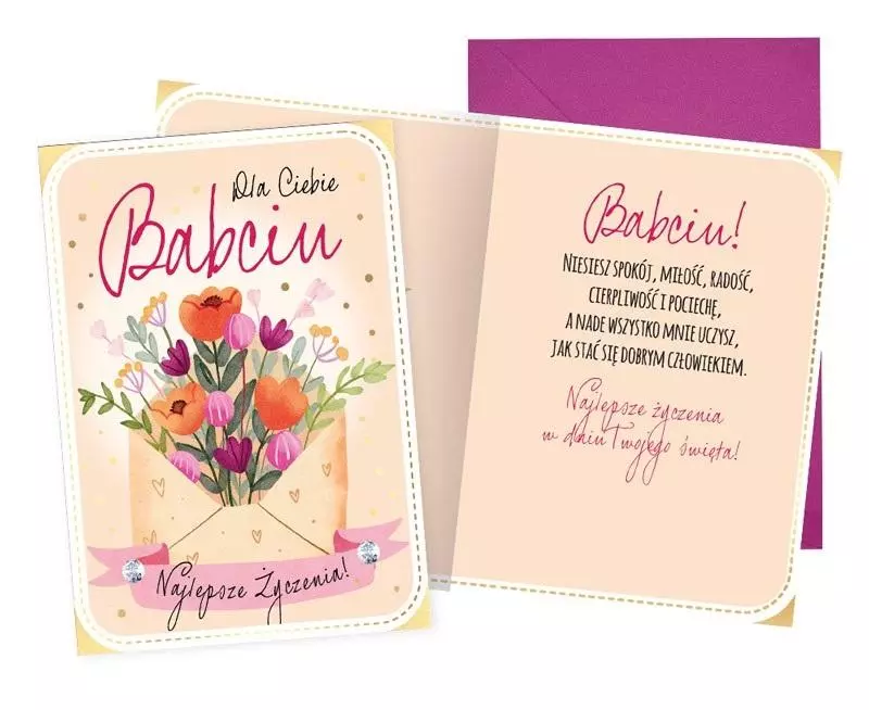 Karnet B6 Babcia - Papiernicze i szkolne