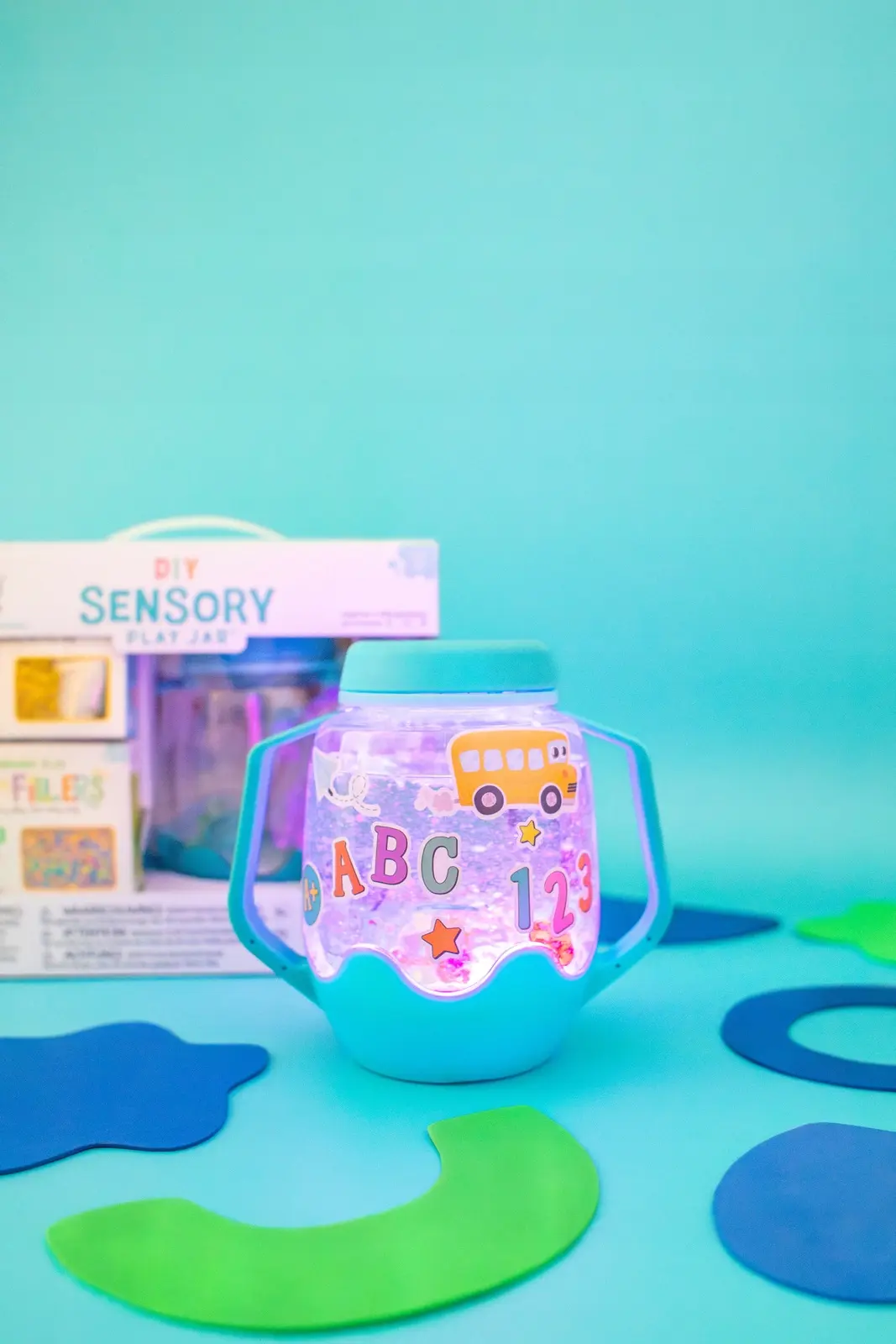 Glo Pals ABC Zestaw sensoryczny DIY - Zabawki