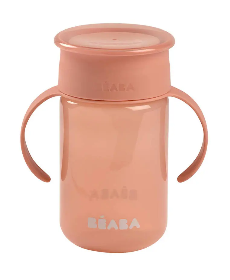 Beaba Kubek treningowy 360° pink - Mama i dziecko