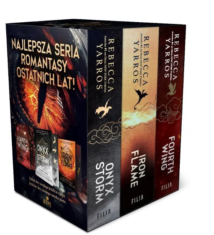 Pakiet Fourth Wing / Iron Flame / Onyx Storm. Edycja specjalna - Książki
