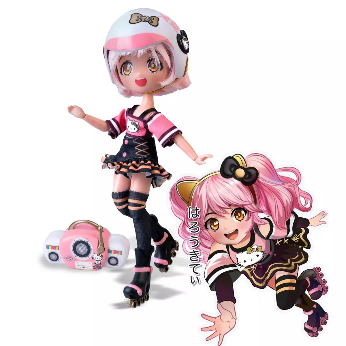 MANGA HELLO KITTY Golden Diva, lalka - Zabawki