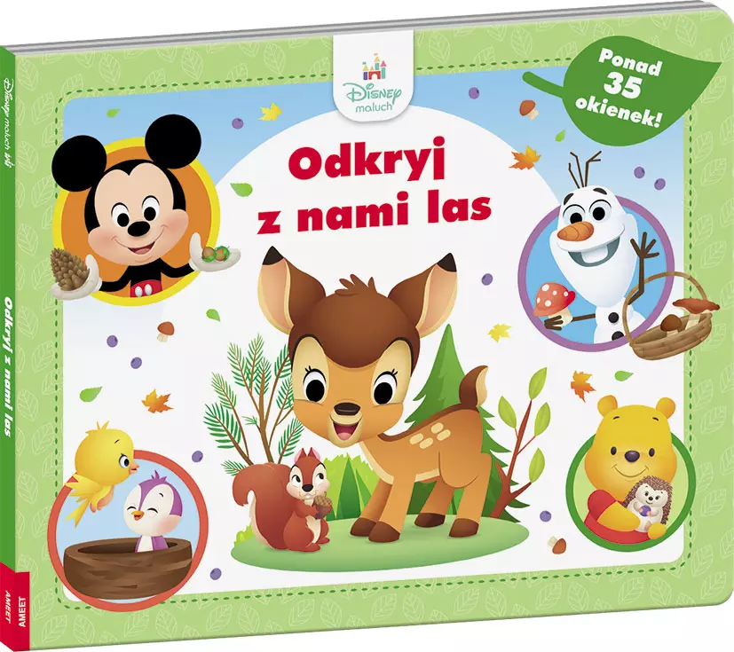 Disney Maluch. Odkryj z nami las - Książki