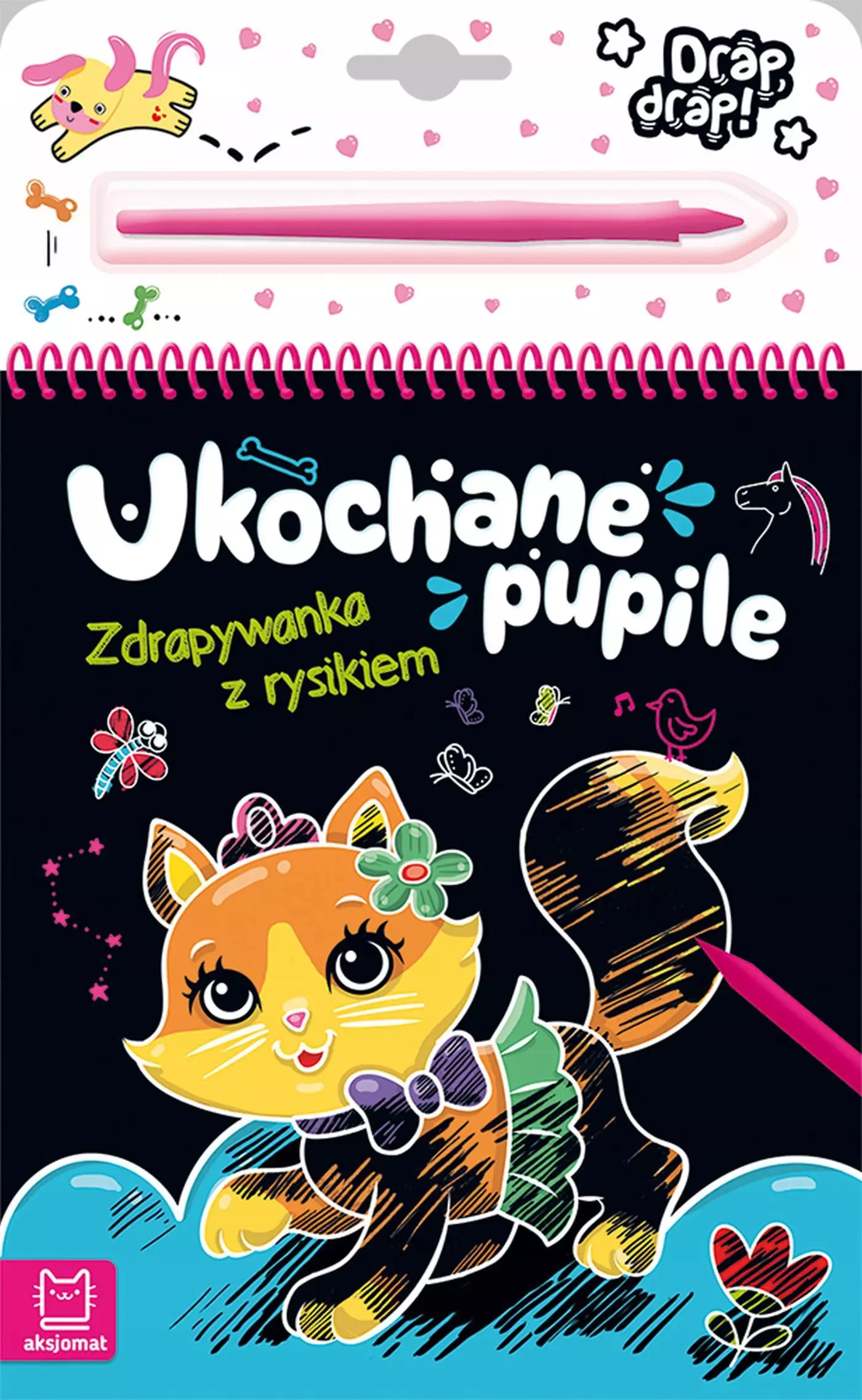 Ukochane pupile. Zdrapywanka z rysikiem - Książki
