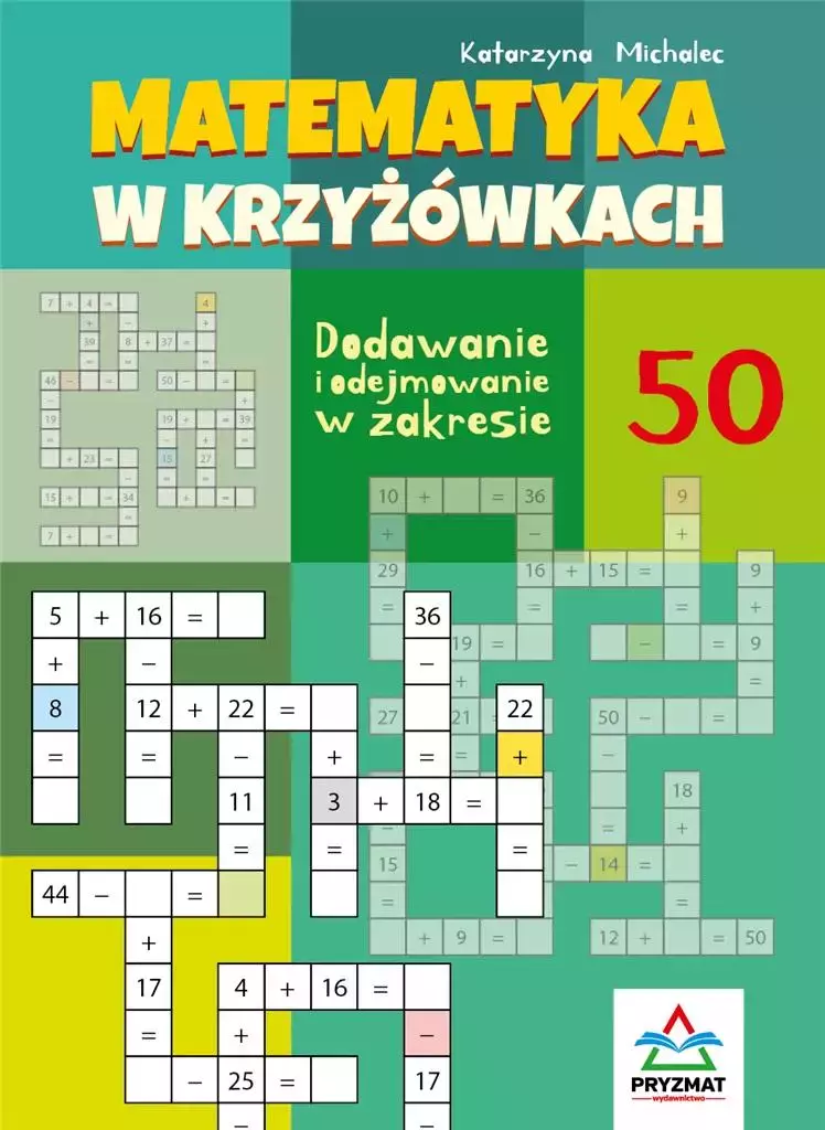 Matematyka w krzyżówkach... zakres do 50 - Książki