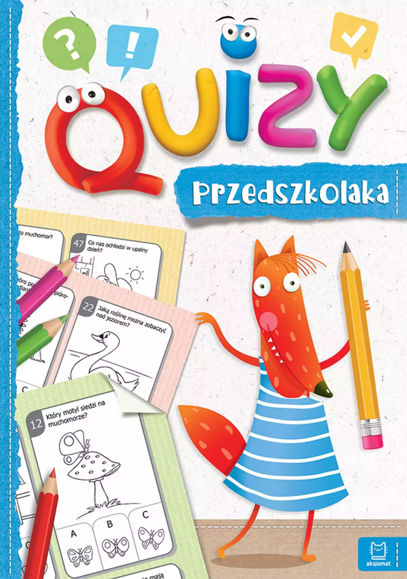 Quizy przedszkolaka cz.2 niebieskie - Książki