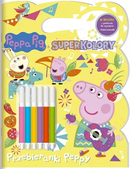 Peppa Pig. SUPERKOLORY cz. 5 Przebieranki Peppy - Audiobooki
