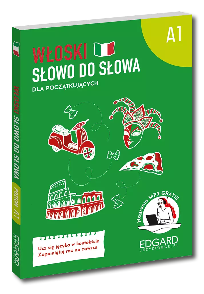 Włoski. Słowo do słowa dla początkujących A1 - Książki
