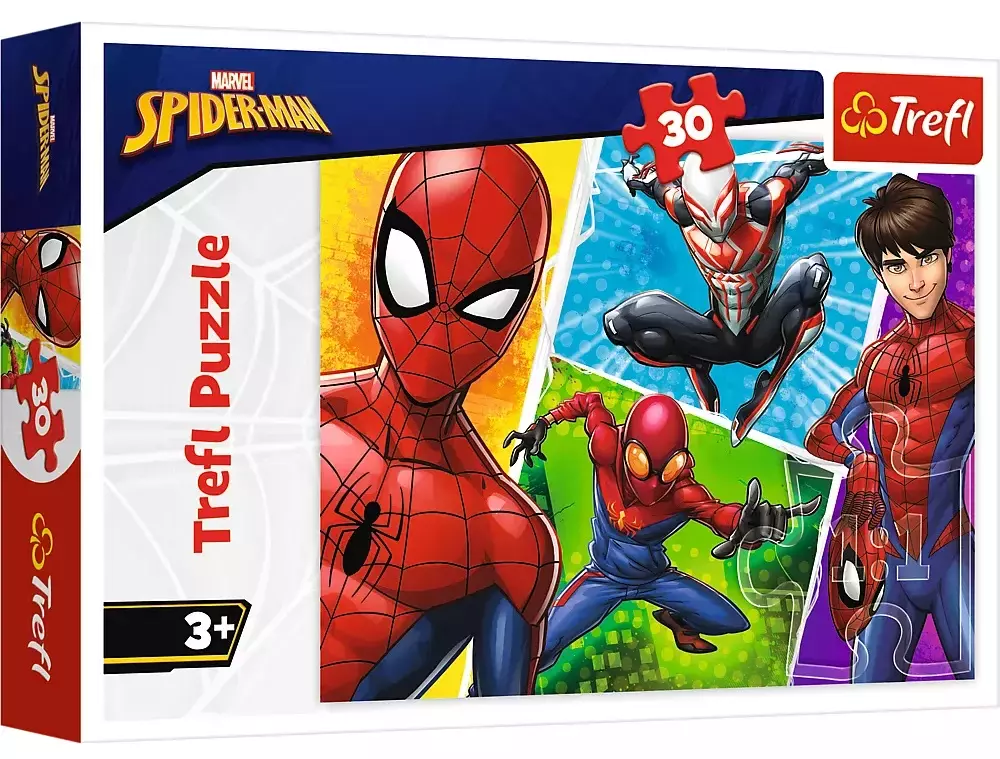 Puzzle 30 elementów. Spider-Man i Miguel - Puzzle