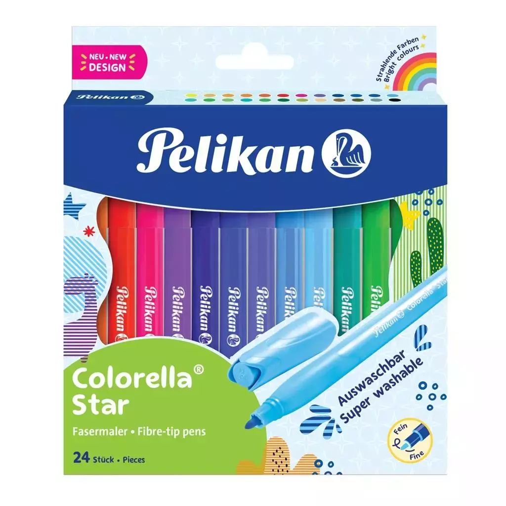 Flamastry Colorella 24 kolory - Papiernicze i szkolne