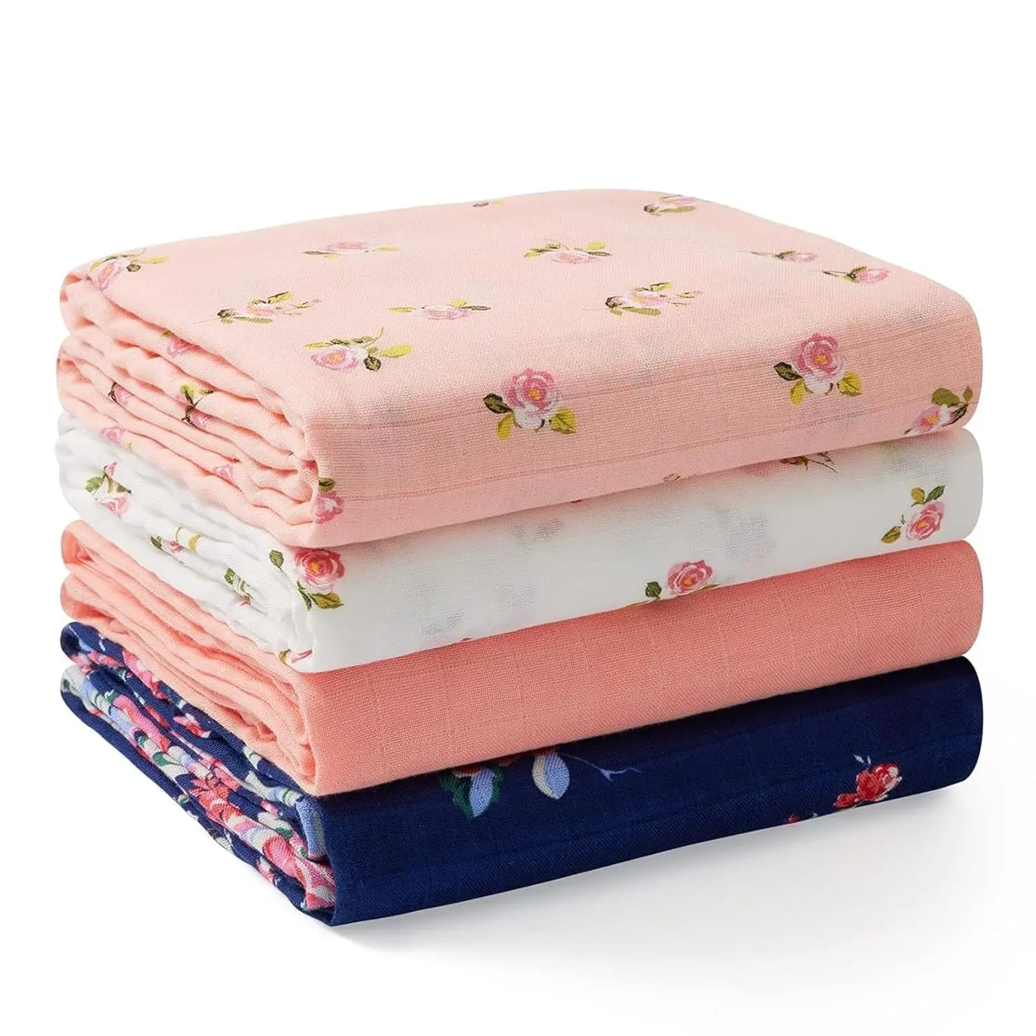 Momcozy SJ003 4-Pack | Koce | 120 x 120 cm - Mama i dziecko