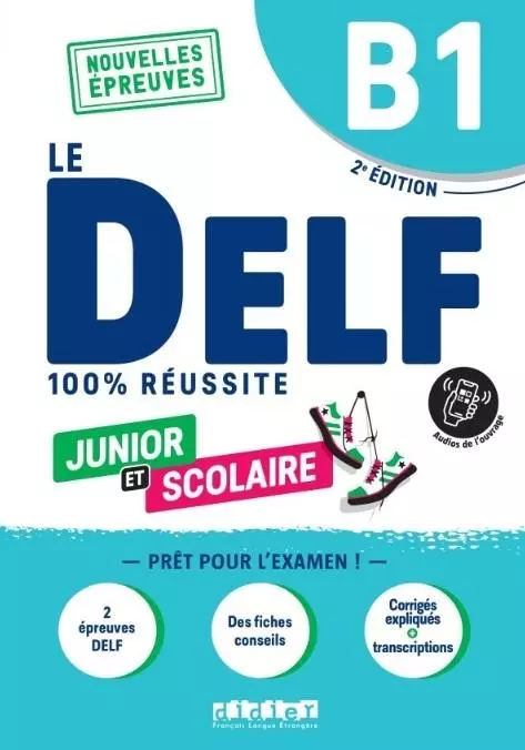 DELF 100% reussite B1 junior + online ed. 2023 - Książki