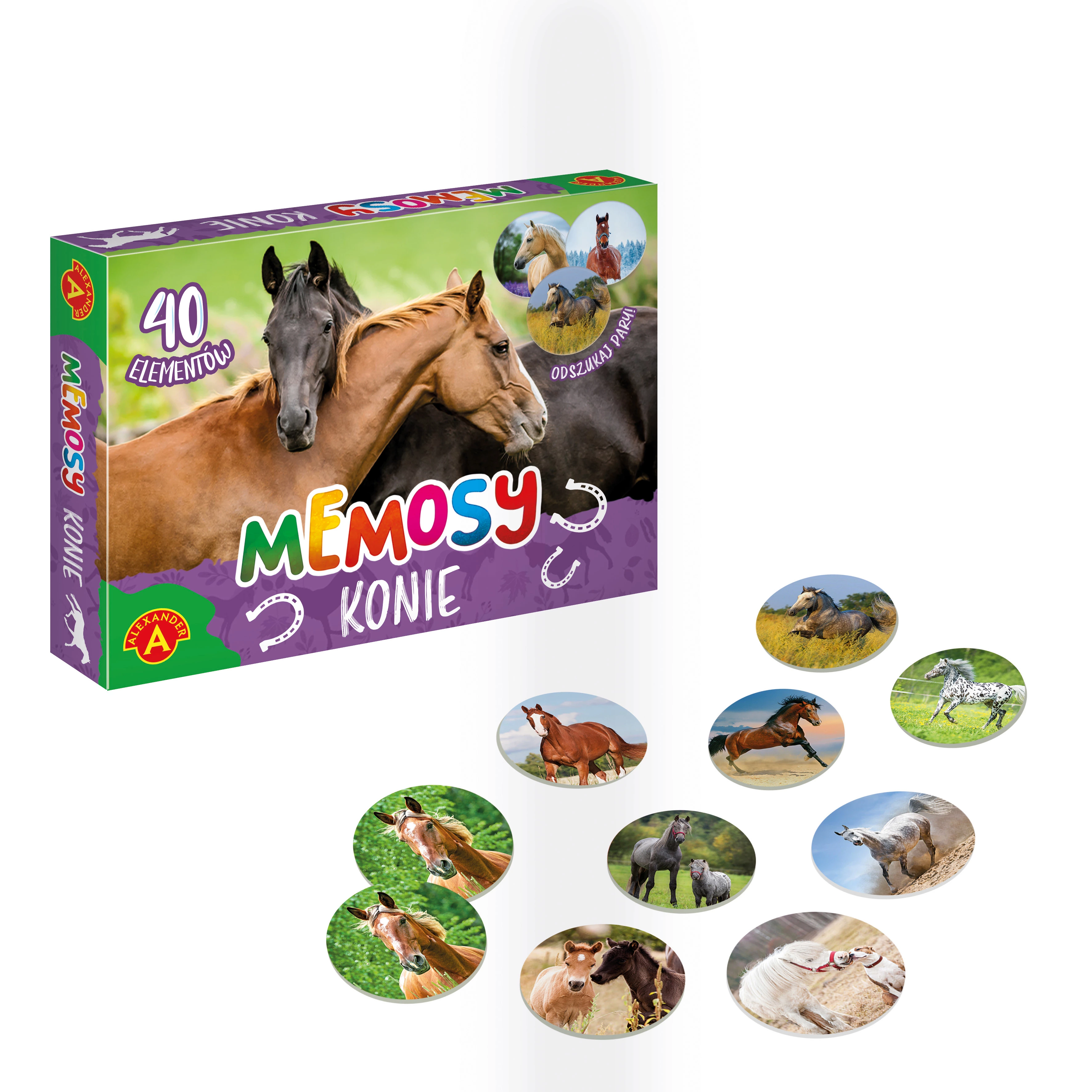 MEMOSY - KONIE - Gry