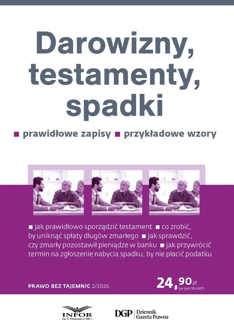 Darowizny, testamenty, spadki - Książki