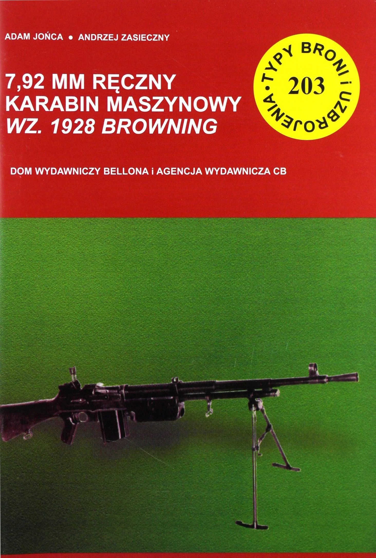 7,92 mm ręczny karabin maszynowy wz. 1928 Browning - Książki