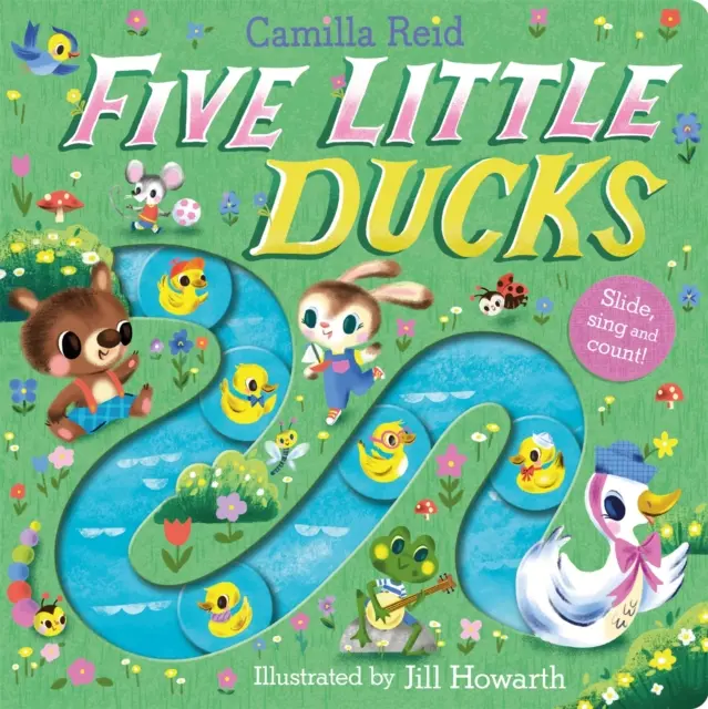 Five Little Ducks: A Slide and Count Book - Książki