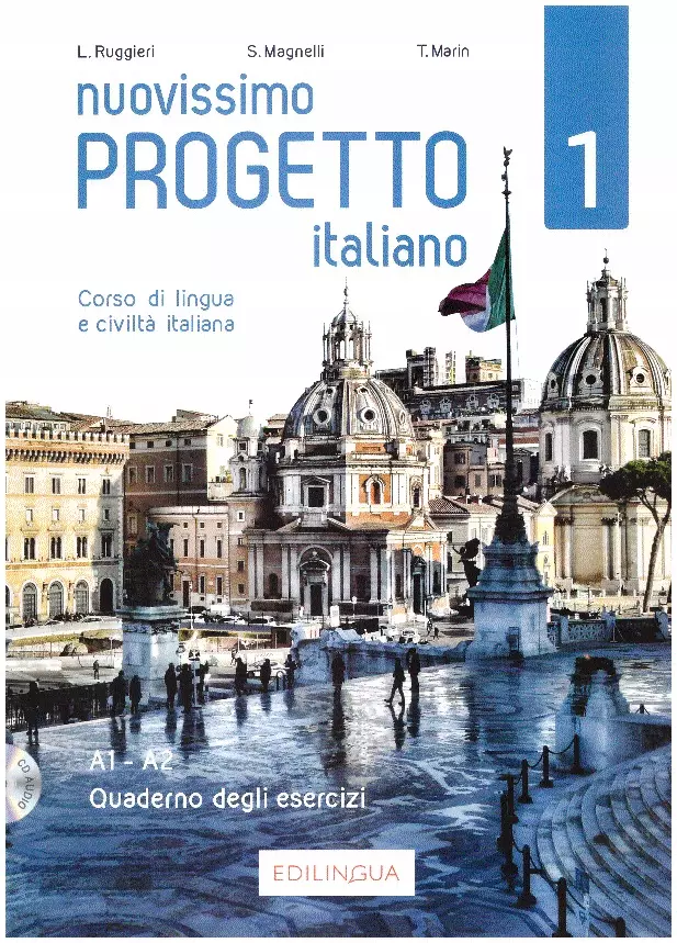 Nuovissimo. Progetto italiano 1. Poziom A1-A2 + CD - Książki