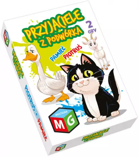 Przyjaciele z podwórka. Pamięć i Piotruś - Gry