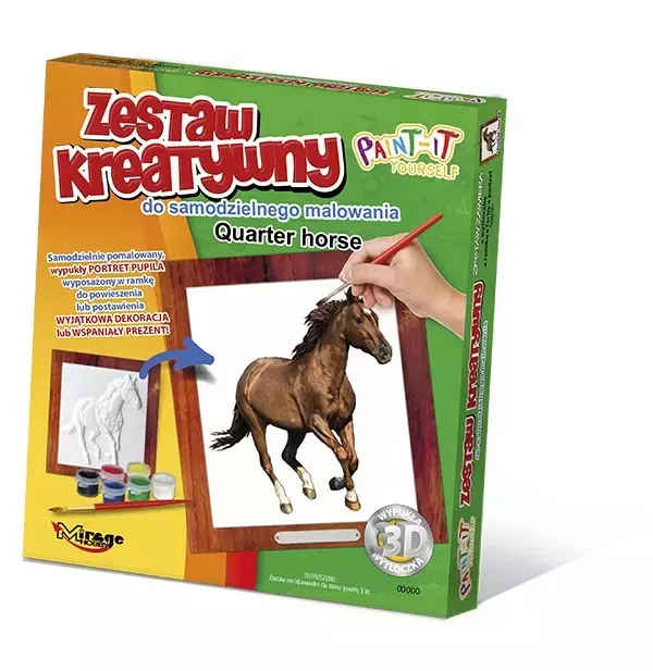 Zestaw kreatywny. Quarter horse - Zabawki