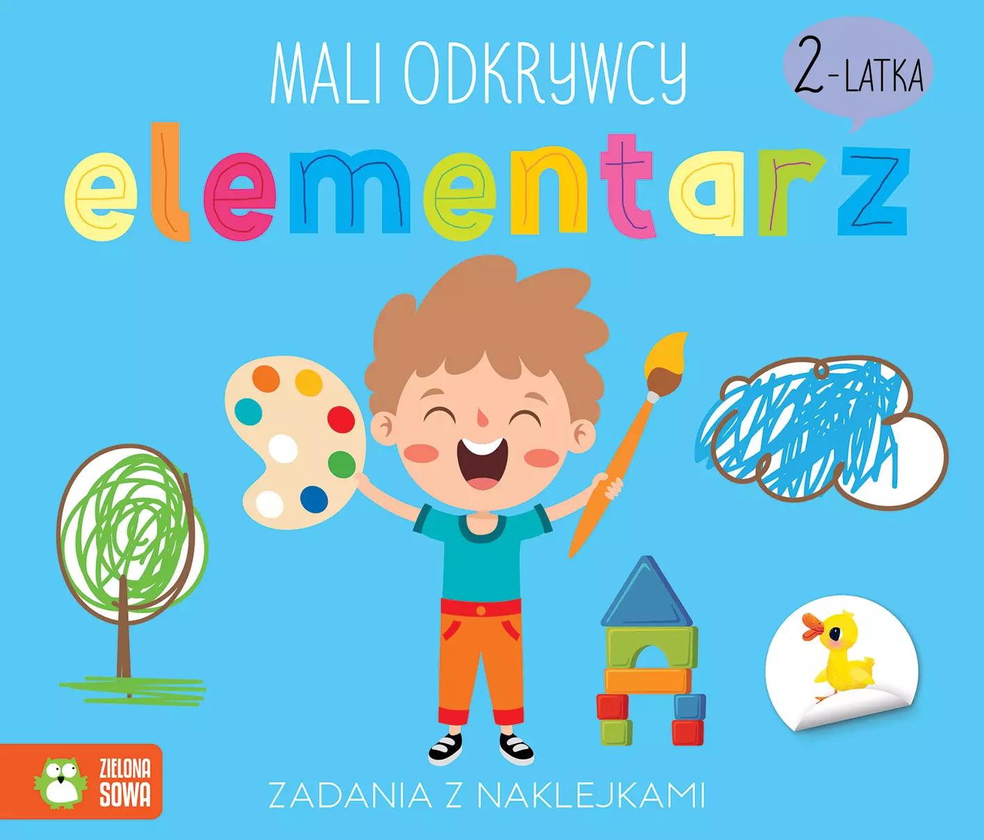 Mali odkrywcy. Elementarz 2-latka - Książki