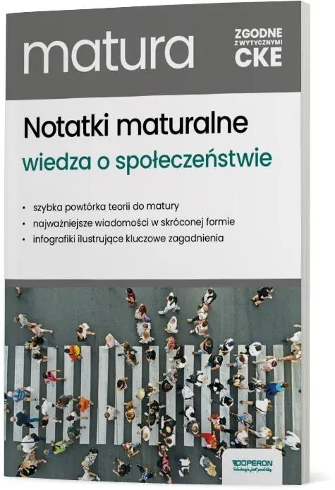 Matura 2026. Notatki. Wiedza o społeczeństwie. Zakres rozszerzony - Książki