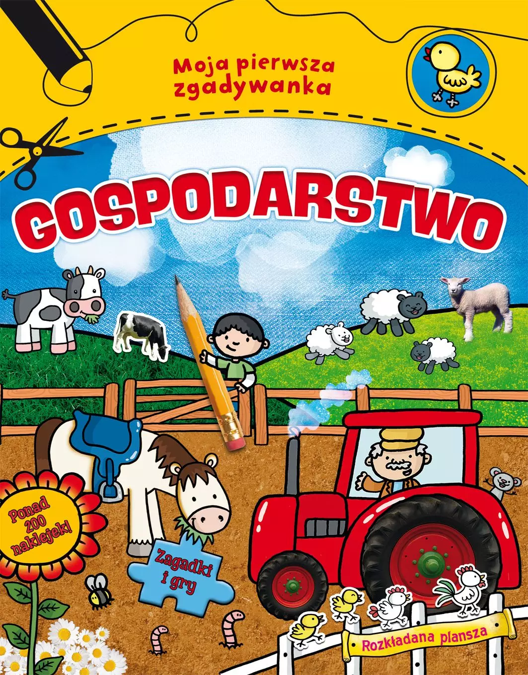 Moja pierwsza zgadywanka. Gospodarstwo - Książki