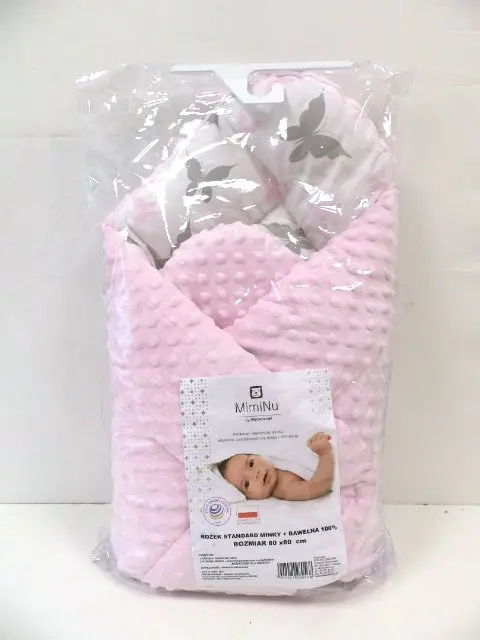 Rożek Niemowl.minky+bawełna - Mama i dziecko