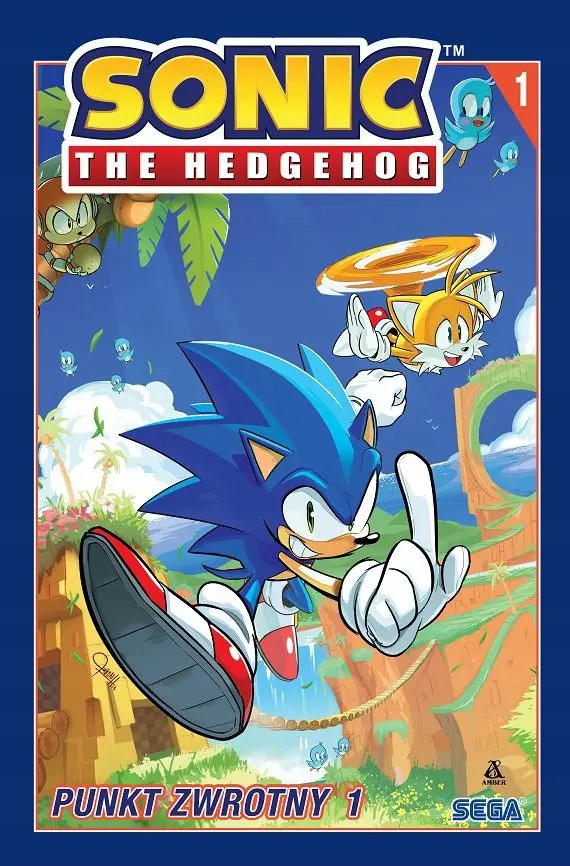 Sonic The Hedgehog. Tom 1. Punkt Zwrotny, część 1 - Książki