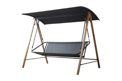 Huśtawka ogrodowa 3-osobowa 223x133x172cm - Elektronika i akcesoria