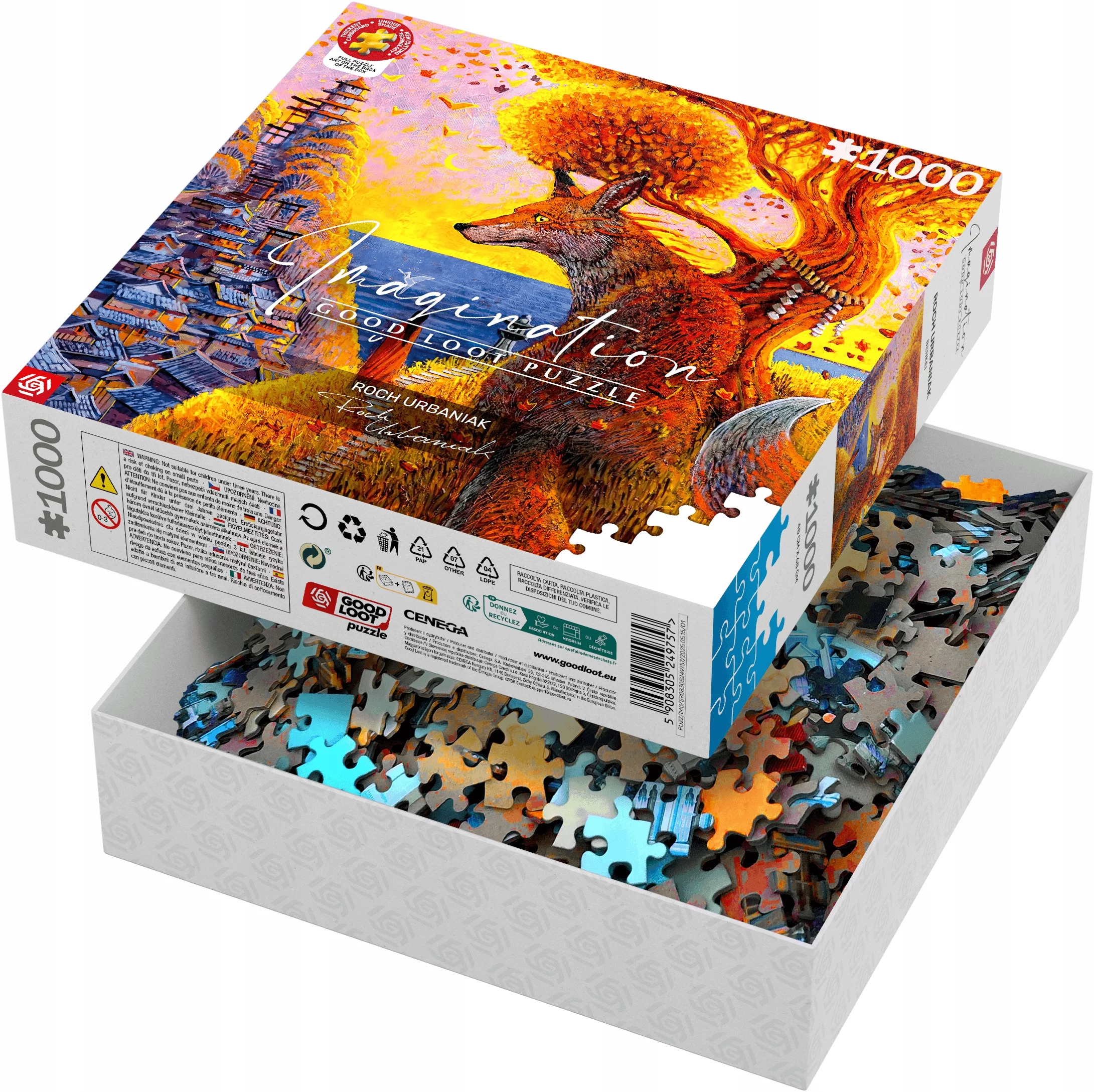 Puzzle 1000 elementów. Imagination, Roch Urbaniak - Puzzle
