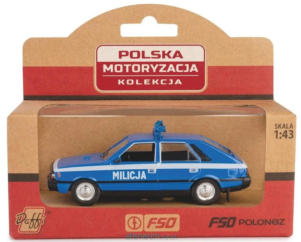 Kolekcja PRL-u. Polonez, Milicja - Zabawki