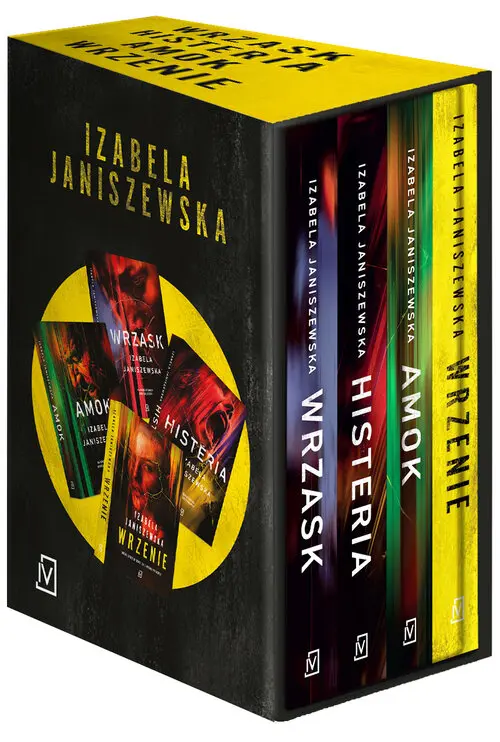 Pakiet : Wrzask/Histeria/Amok/ Wrzenie - Książki