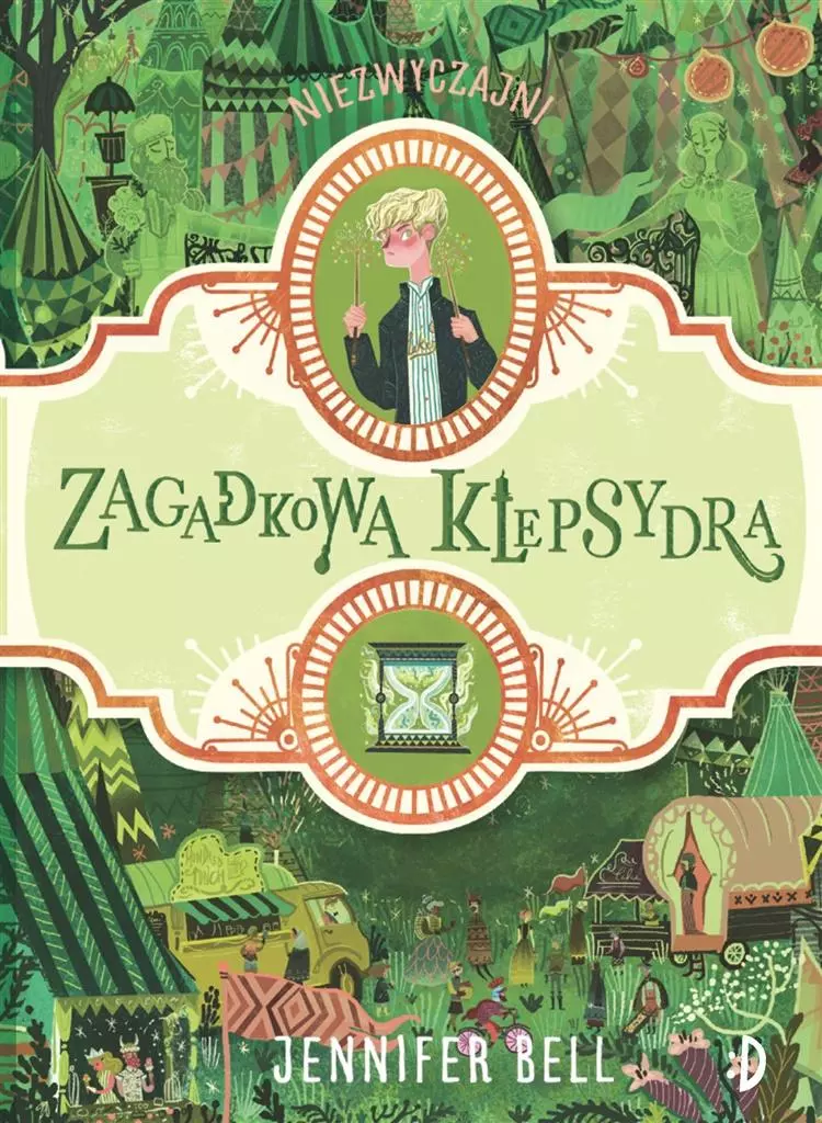 Zagadkowa klepsydra - Książki