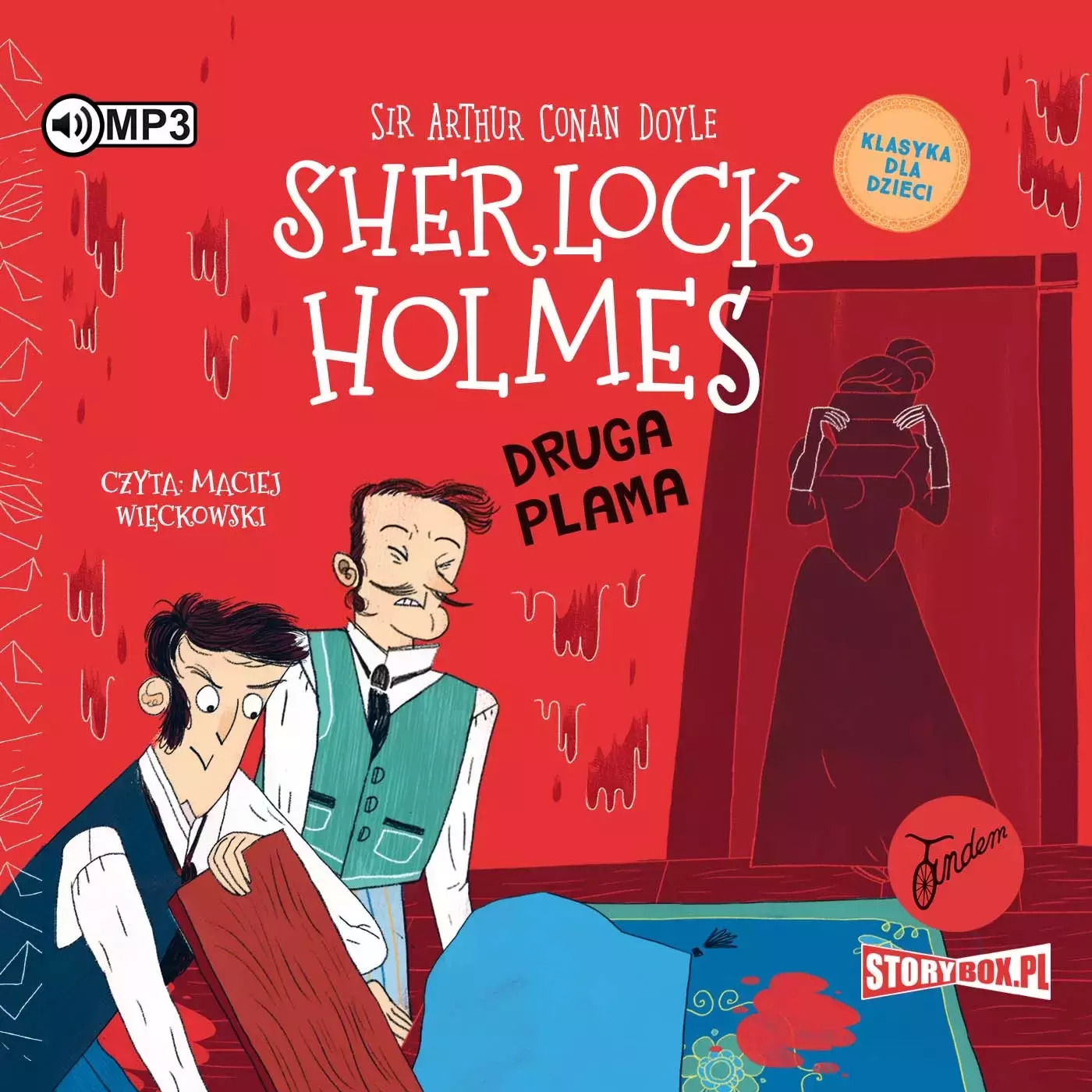Klasyka dla dzieci. Sherlock Holmes. Tom 29. Druga plama. Audiobook - Audiobooki