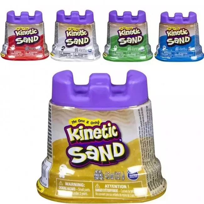 Kinetic Sand. Piasek kinetyczny mini zamek, mix wzorów - Zabawki