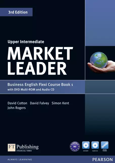 Market Leader Upper-Intermediate Flexi Course Book 1+CD +DVD - Książki