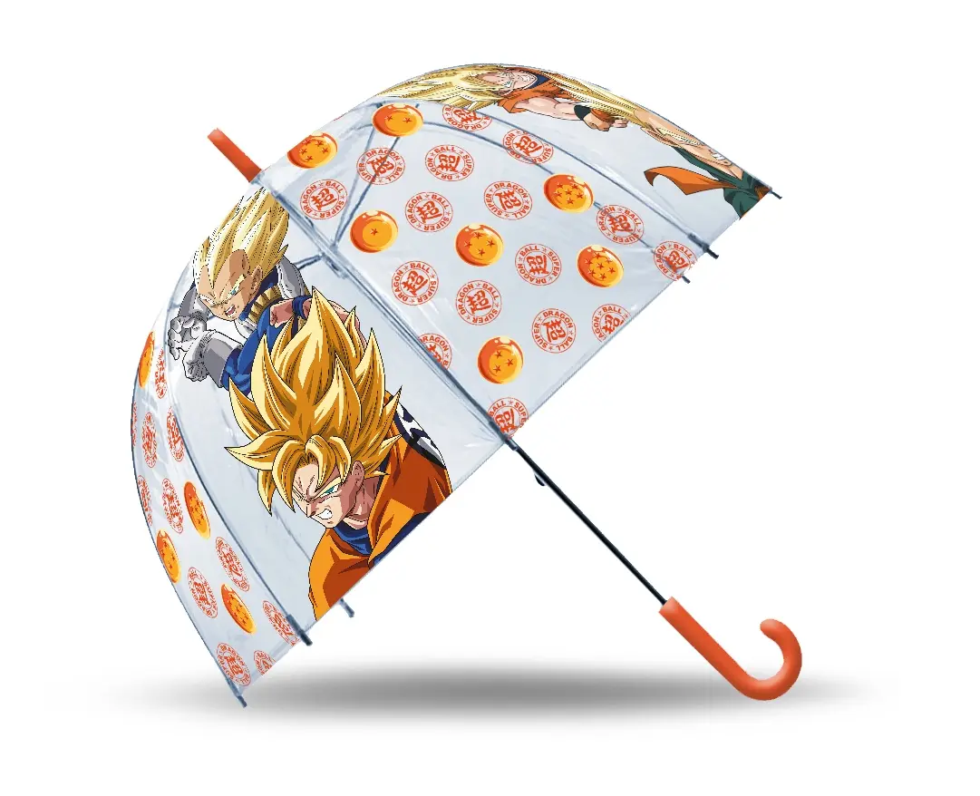 Parasolka manualna przezroczysta 46cm Dragon Ball Z DB00013 - Zabawki