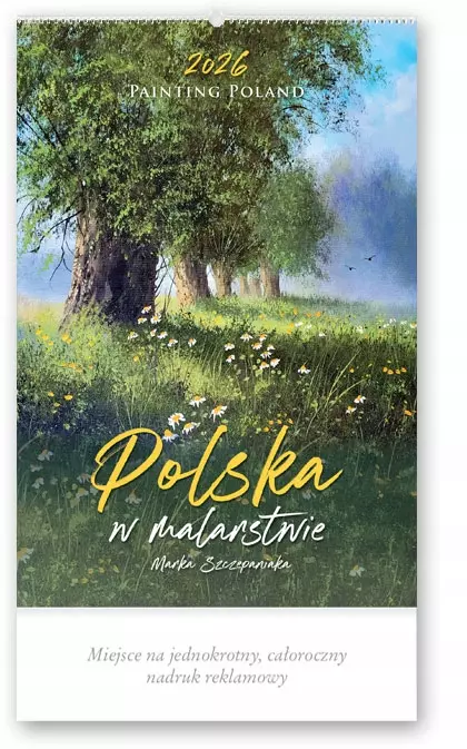 Kalendarz 2026 reklamowy Polska w malarstwie - Książki