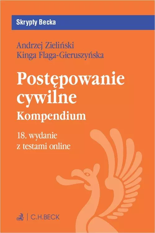 Postępowanie cywilne. Kompendium z testami online - Książki