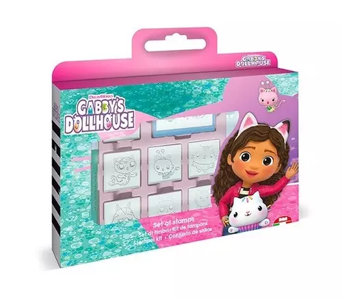Pieczątki Koci Domek Gabi w walizce - Gry