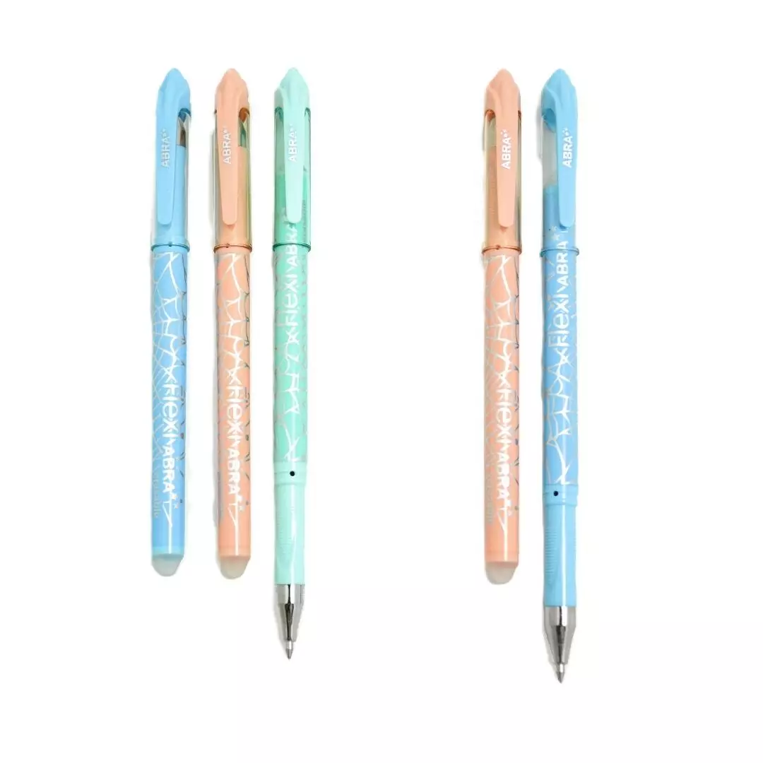 Długopis ścieralny Flexi Abra Pastel 3szt +2gratis - Papiernicze i szkolne