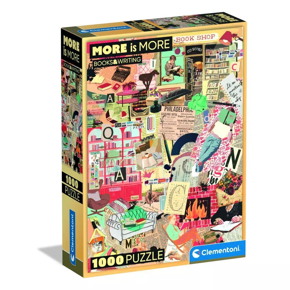 CLE puzzle 1000 Compact Books_Writing 37074 - Zabawki