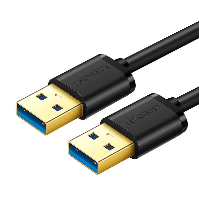 Kabel UGREEN US128 USB-A 3.0-USB-A 3.0 0,5m (czarny) - Elektronika i akcesoria
