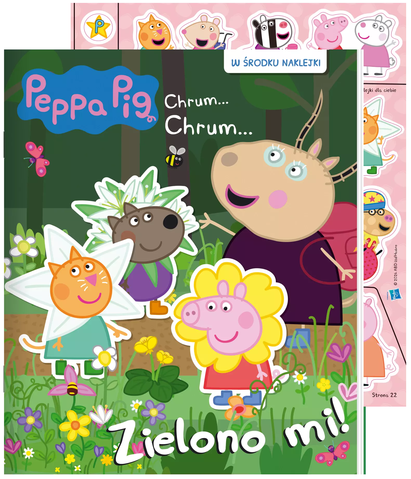 Zielono mi! Świnka Peppa. Chrum... Chrum... - Książki