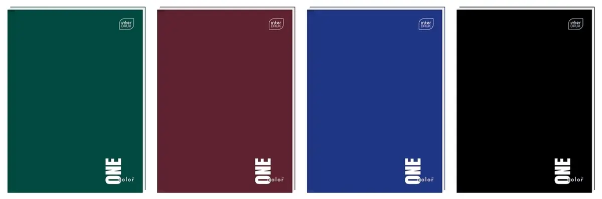Brulion A5/96k linia - One Color, 1 szt. - Papiernicze i szkolne