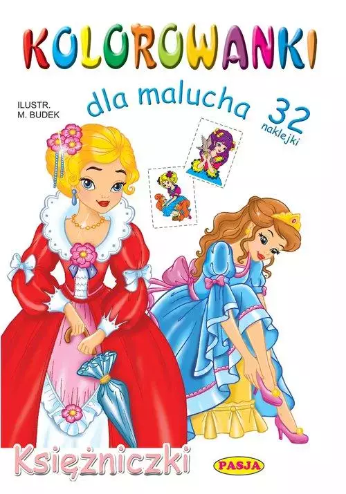 Kolorowanki dla malucha Księżniczki - Książki