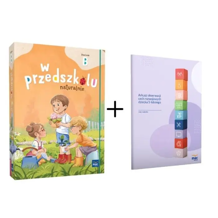 Superpakiet W przedszkolu naturalnie. Poziom B +.. - Książki