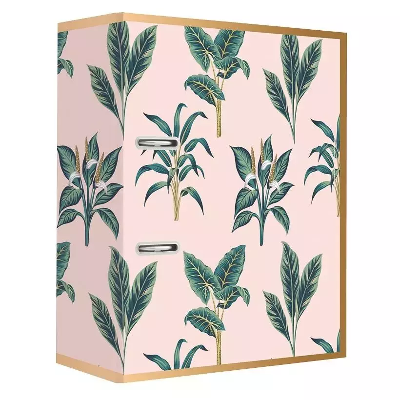 Segregator A4/75K Satin Gold Leaves - Papiernicze i szkolne