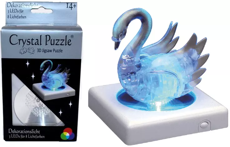 Podstawka LED do puzzli dekoracyjnych Crystal 3D - Puzzle