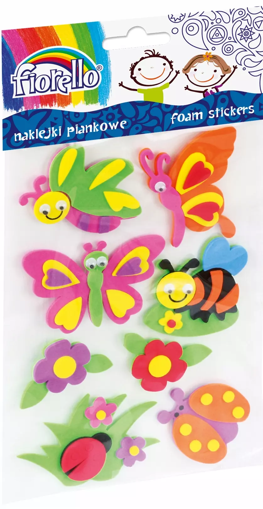 Naklejki piankowe - Książki