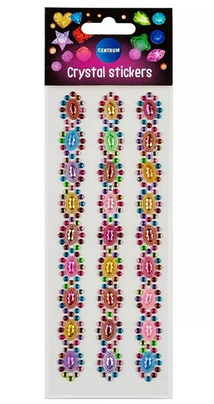 Naklejki ozdobne Cristal mix 80962 - Papiernicze i szkolne